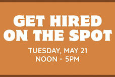 Special Hiring Event at Maple Leaf Market
