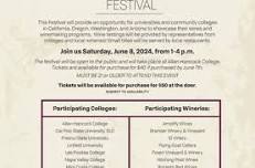 West Coast College & University Wine Festival