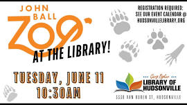 John Ball Zoo Visits the Library!
