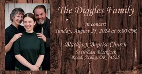 The Diggles Family in Concert at Blackjack Baptist Church