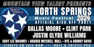 Mountain View Talent Presents North Springs Music Fest Kickoff Party