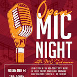 Open Mic Night with MC Schemm