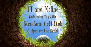 JJ and McRae at Glendarin Golf Club
