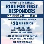 Gruzy’s Ride For First Responders