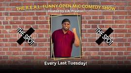 The R.E.A.L. FUNNY Open Mic Comedy Show (6/25)