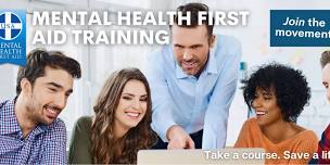 Mental Health First Aid Training - August 30th, 2024