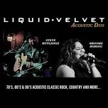Liquid Velvet Acoustic Duo - Live at Bike Night Outfitters & Co. (Sevierville, TN)