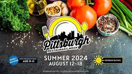 PGH Restaurant Week Summer 2024