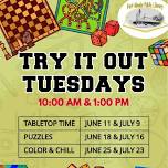 Try It Out Tuesdays