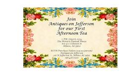Antiques on Jefferson First Afternoon Tea