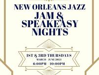 New Orleans Jazz Jam & Speakeasy Night