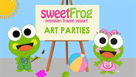 June's Finger-Paint Party at sweetFrog Rosedale