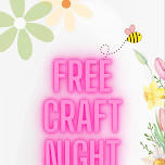 Free adult craft night BYOB craft