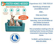 Grimes County Animal Rescue - Foster Home Orientation