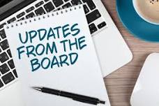 Updates From The Board