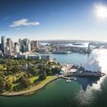 Sydney: 90-Minute Vivid Harbour Cruise with Welcome Drink