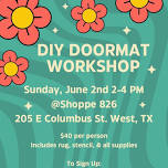 DIY Doormat Workshop