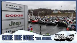 12th Annual Jeeps On The Run Toys For Tots Event