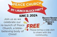 Peace Church Re-Launch