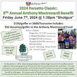 TEE-OFF for ANTHONY MASTRONARDI (Friday June 7th @ 1:30pm, Sycamore Hills GC), GOLF OUTING