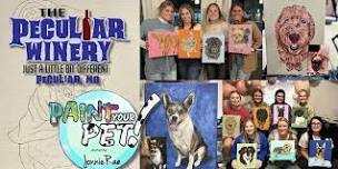 Paint Your Pet at The Peculiar Winery!