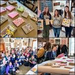 BLIND DATE WITH A BOOK SWAP - Book Exchange & Medium Wood Sign Workshop