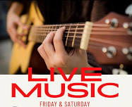 Party on the Patio – LIVE Music every Friday/Saturday