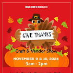 10th Annual Give Thanks Craft & Vendor Show