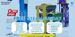 [FREE] STEAM Sunday: Crafts & Technology for Kids (6/16) Lancaster
