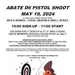 ABATE 6 Pistol shoot competition