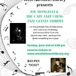 Joe Mongelli & The Cape Jazz Crew in Concert