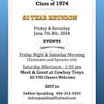 Victor High School 50 Year Reunion – Meet and Greet – All Classes Welcome