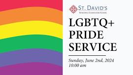 LGBTQ+ Pride Service @ St. David's Episcopal