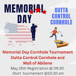 Memorial Day Cornhole Tournament