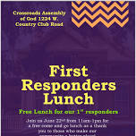 Free First Responders lunch