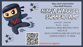 Mary Jane's Gymnastics-Flour Bluff Ninja Warrior Summer Camp 1