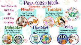 Summer Art Camp: Paw-Casso Week June 10th - 14th