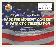 Concert & Patriotic Celebration at Mapleton City Park