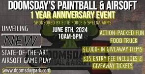 Doomsday's Paintball & Airsoft 1 Year Anniversary Event