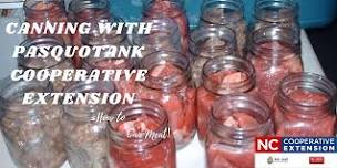 Canning with Pasquotank Cooperative Extension - Canning Meat