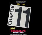 Chapter 11 @ Kendall’s Tavern