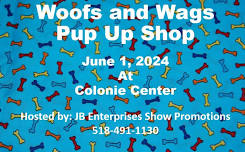 Woofs and Wags Pup-Up Shop