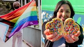 Rainbow PRIDE Cookies at Clif Family