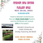 Flower Sale May 20-26 9:00am-6:00 pm