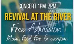 Second annual Revival at the River Jesus jam.