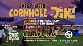 Weekly Tuesday Night Cornhole – Tiki Hut at Safe Harbor Rybovich Riviera Beach