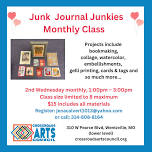 Junk Journal Junkies Monthly Class