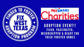 PetSmart Midland Adoption Event