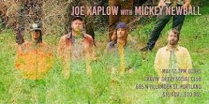 Joe Kaplow RECORD RELEASE PARTY with special guest Mickey Newball Alexander