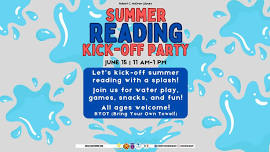 Summer Reading Program Kick-Off Party
